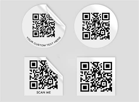 QR Code Stickers