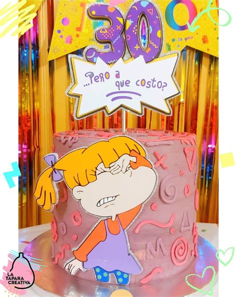 Angelica Rugrats Cake Topper Para Imprimir Pastel Cake Tortas | Porn ...