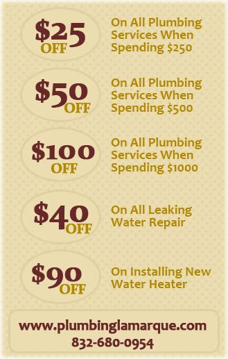 Plumbing La Marque - Professional Plumbers For Cheap Prices