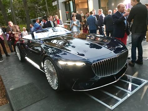 Vision Mercedes-Maybach 6 Cabriolet concept: does this hood make me ...