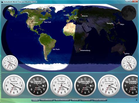 Live time zone map - matsand