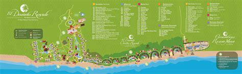 El Dorado Royale Full Size Map Of Resort