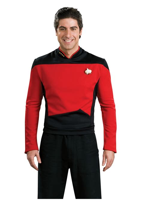 Star Trek: TNG Deluxe Men's Command Uniform Costume | TV Show Costumes