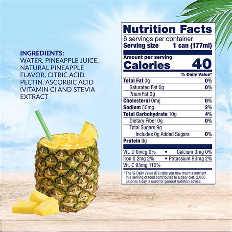 Dole® Light Pineapple Juice: 60% Lower Sugar & Calories - Dole® Sunshine