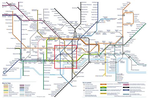 Gatwick To London Tube Map