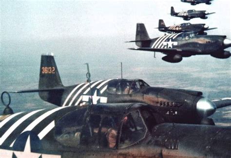 Here's a neat color shot of the 1st Air Commando's flying formation in ...