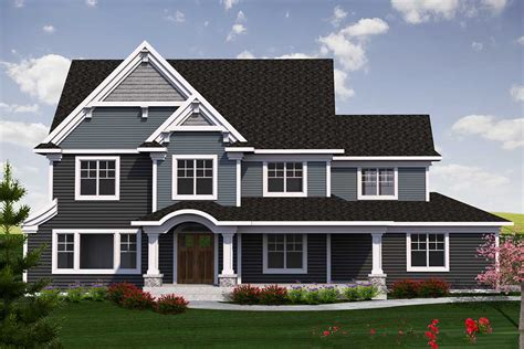 2 Story Traditional Farmhouse Plan - 89970AH | Architectural Designs ...