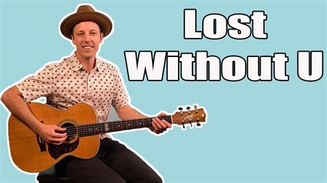 Robin Thicke Lost Without You Guitar Lesson + Tutorial + TABS Acordes ...