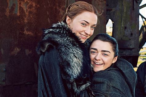 Arya Stark And Sansa Stark Game Of Thrones Season 7, HD Tv Shows, 4k ...