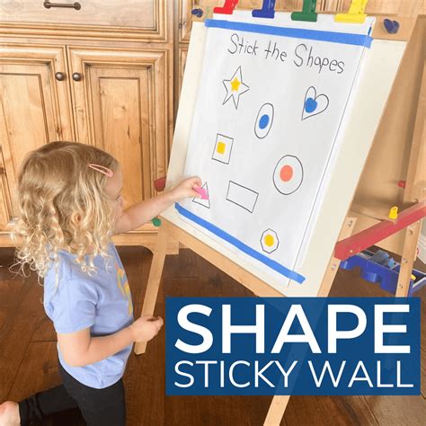 Shape Sorting Activity for Preschoolers - Toddler Approved