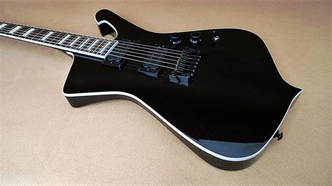 Ibanez IC500-BK ICEMAN 6 String Electric Guitar Gloss Black set neck ...