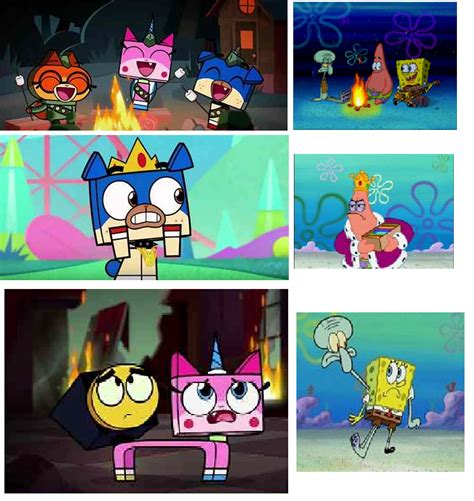 Unikitty X Spongebob