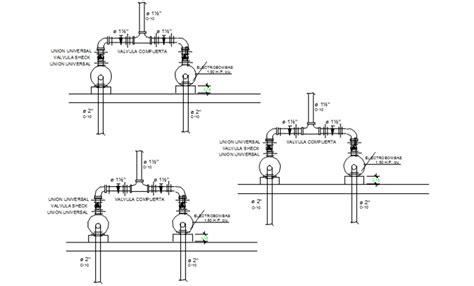 Plumbing units blocks drawings details 2d view autocad file - Cadbull