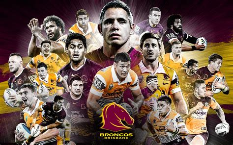 Brisbane Broncos Wallpaper Sports Graphic | Broncos wallpaper, Broncos ...