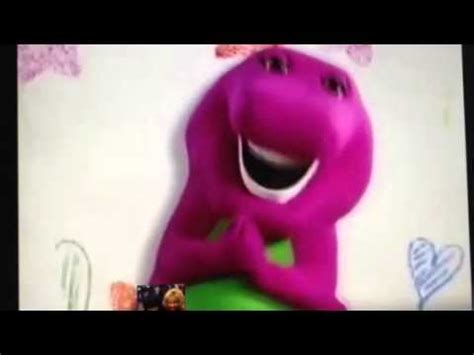 Barney comes to play (Going on a Bear Hunt) - YouTube