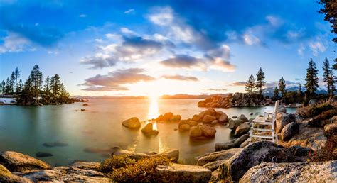 Lake Tahoe In United States Ultra Hd 4k Wallpaper, Hd Widescreen ...