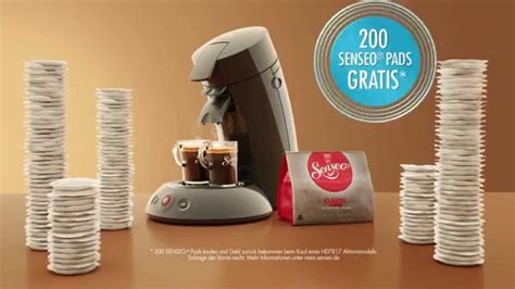 Senseo TV Spot - 200 Senseo Pads gratis* (Cappuccino Caramel) - YouTube