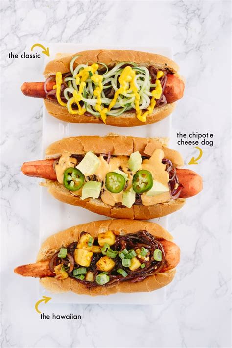 Gourmet Hot Dog Toppings