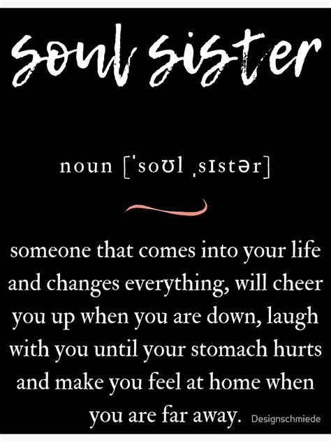 "Soul Sister Definition | Dictionary Collection" Framed Art Print for ...