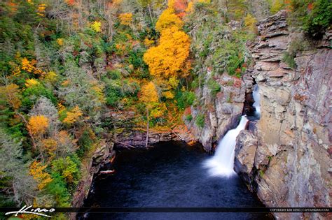 Linville Waterfall | Royal Stock Photo