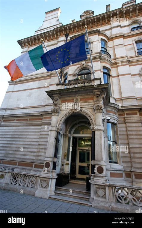 the irish embassy London England UK United kingdom Stock Photo - Alamy