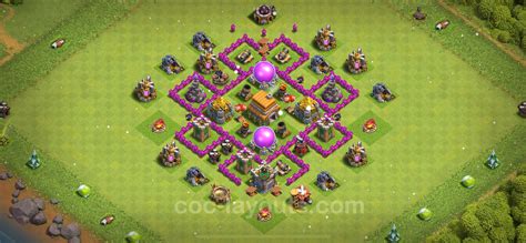 Town Hall Level 6 Defense Trophy