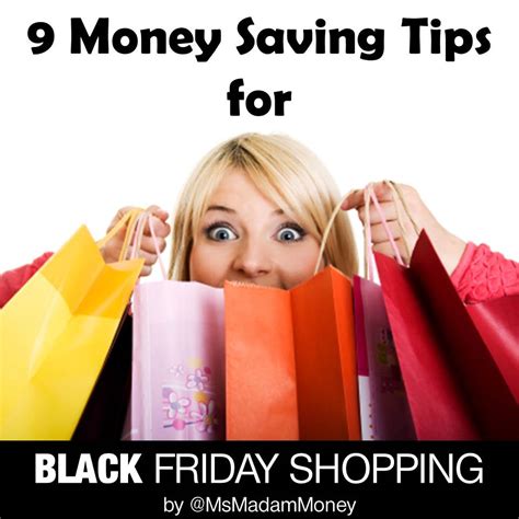 9 Money Saving Tips for Black Friday Shopping