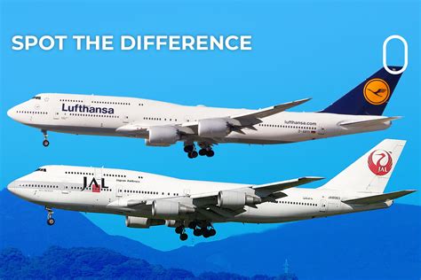 How To Spot The Difference Between The Boeing 747-400 & 747-8