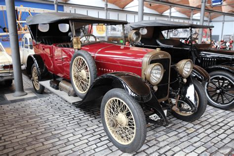 Hispano-Suiza 16HP T30. Red cabriolet * All PYRENEES · France, Spain ...