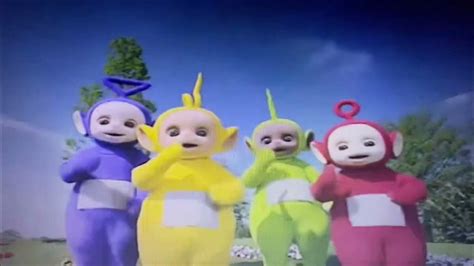 The Teletubbies Walk To The Magic Windmill With T.U.F.F. Puppy Title ...