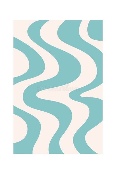 Abstract Curved Rectangle Pattern Stock Vector - Illustration of modern ...