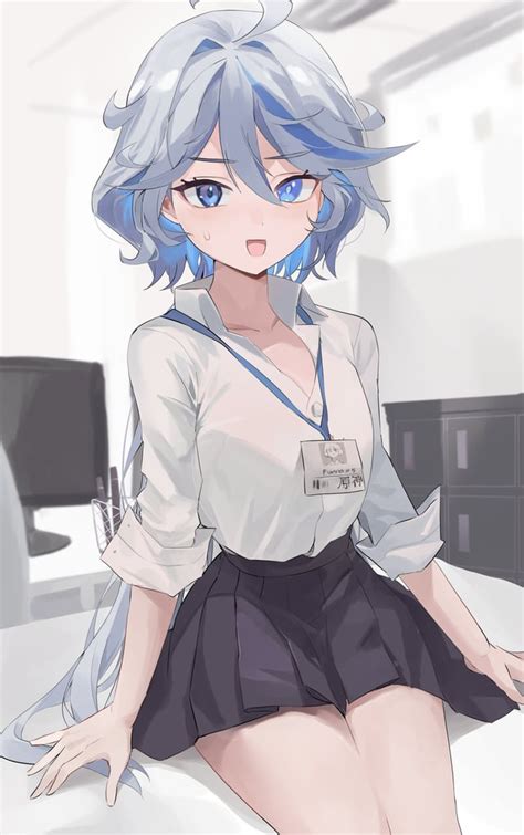 Office Furina [Genshin Impact] : r/awwnime