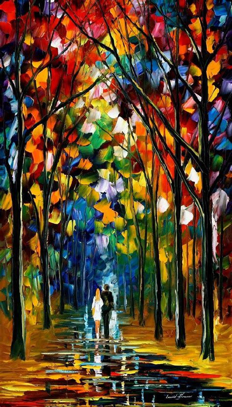 Leonid Afremov, oil on canvas, palette knife, buy original paintings ...