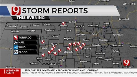 Oklahoma Tornadoes Yesterday Map - Hetty Laraine