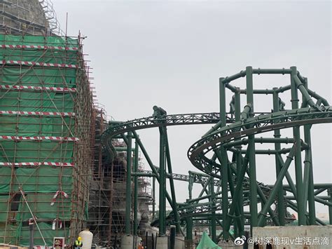 Universal Studios Beijing construction updates