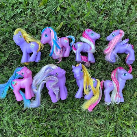 My Little Pony G3 Pick a Pony MLP Ponies Vintage Hasbro Lila - Etsy