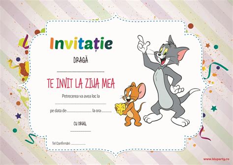 Invitatii Zi De Nastere Gratuite