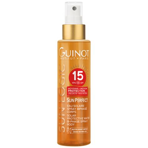 Guinot Sun Logic Eau Solaire Spray Biphasé Corps SPF 15 (150ml) | Shop ...