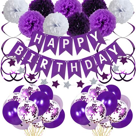 Happy Birthday Purple Flower Images