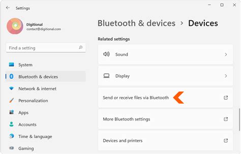 Receive Files Bluetooth Windows 11