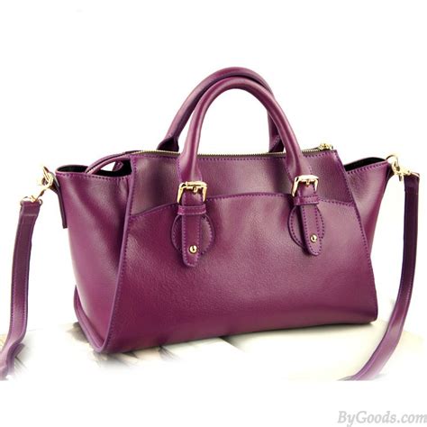 Elegant Purple Casual Fashion Leather Smiley Handbag | Fashion Handbags ...