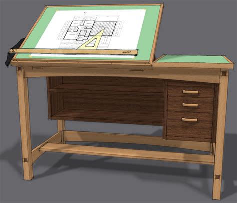 Drawing Table Design Plans - Image to u