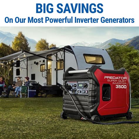 Harbor Freight on Twitter: "Did you know Predator Inverter generators ...