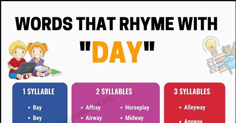 today rhyming words - RuqaiyaEllis