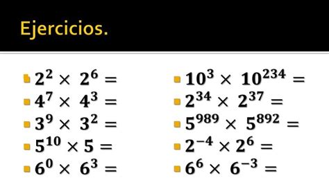 Suma Y Resta De Potencias Ejemplos Resueltos Yo Soy Tu Profe | Images ...