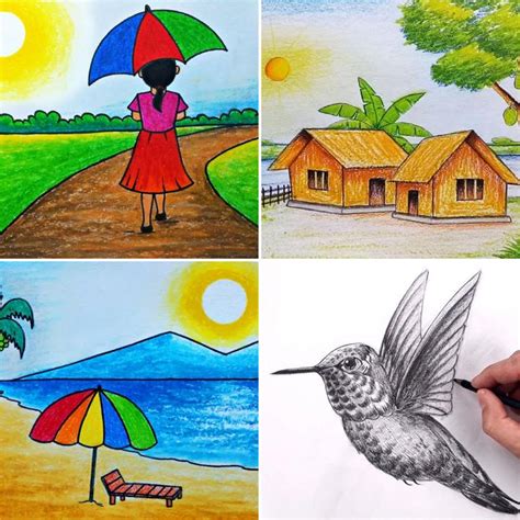 15 Easy Summer Drawing Ideas - How to Draw Summer