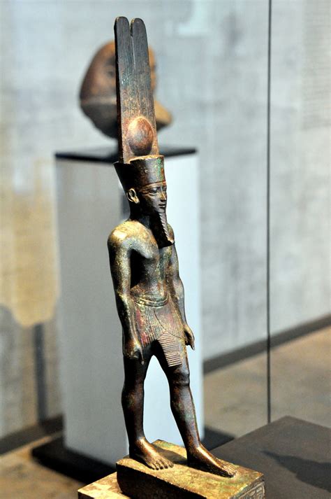 Beautiful Amun-Ra statue