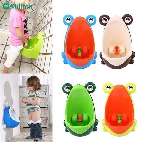 Children Potty Toilet Training Kids Frog Urinal for Boys Pee Trainer ...