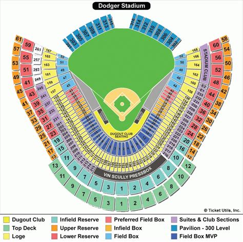 Dodger Stadium Seating Chart 2024 - Gerrie Roselle