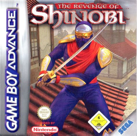 The Revenge of Shinobi (2002) Game Boy Advance box cover art - MobyGames